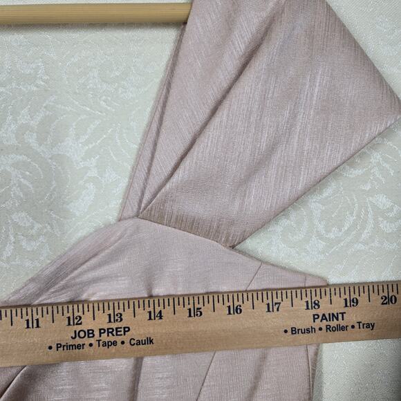Alfred Sung Dress sz 14 Pearl Pink D574 Cocktail Bridesmaid Shimmer Sample Dress - Picture 13 of 16